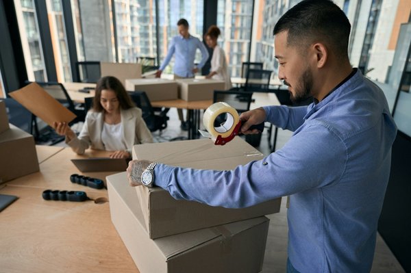 How do you handle the relocation of a large fish tank within the UK?